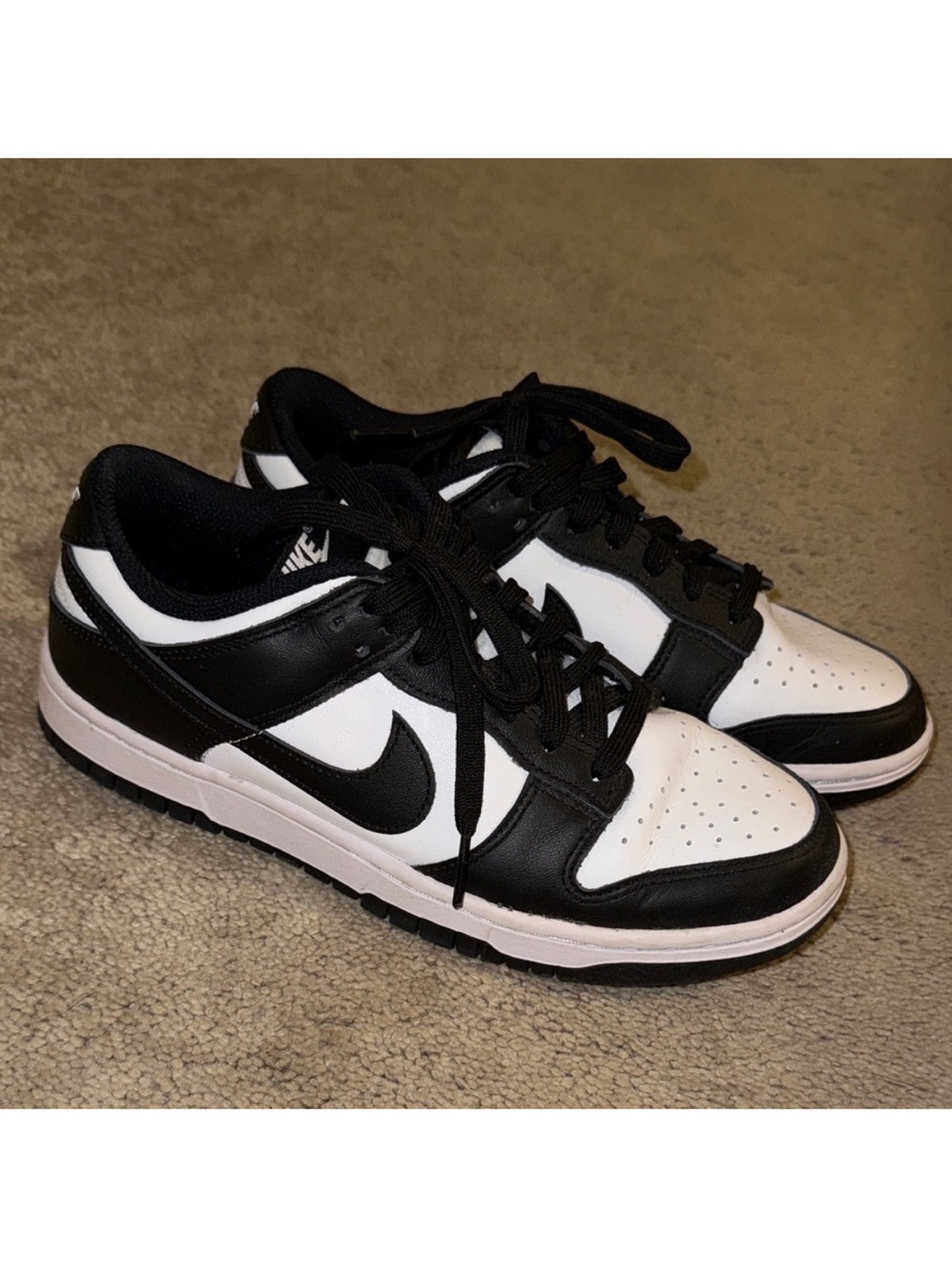 Nike women’s  Panda Black/White Low-Top Sneakers